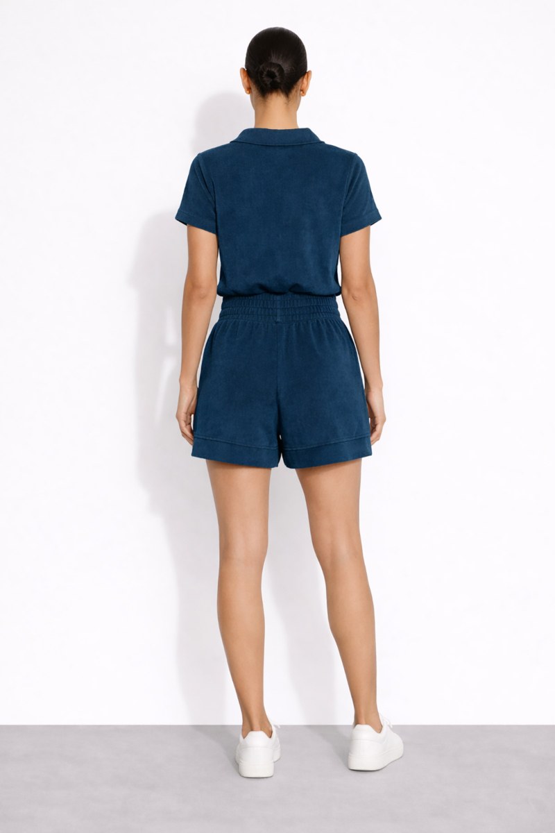 MONOCHROME CROPPED TERRY TOP WITH COLLAR-26812066-414