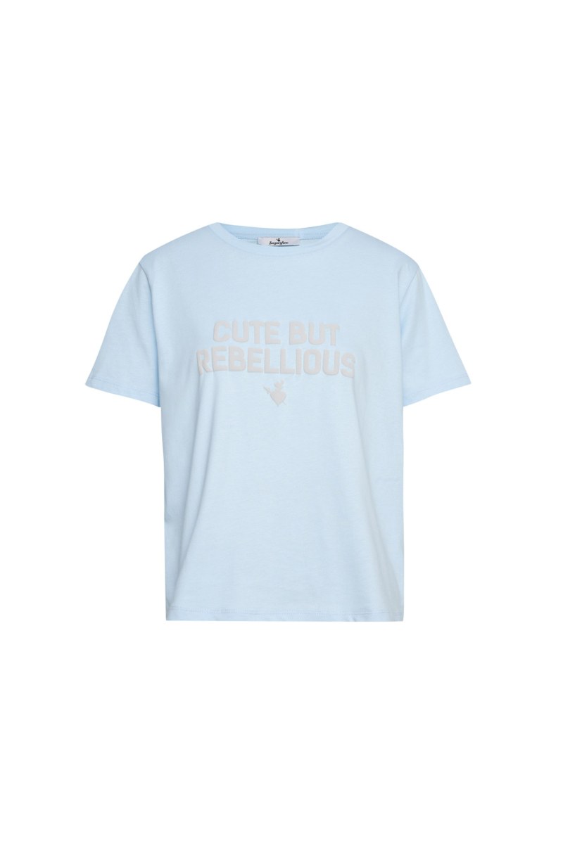 EMBOSSED PRINT COTTON T-SHIRT-26812074-421