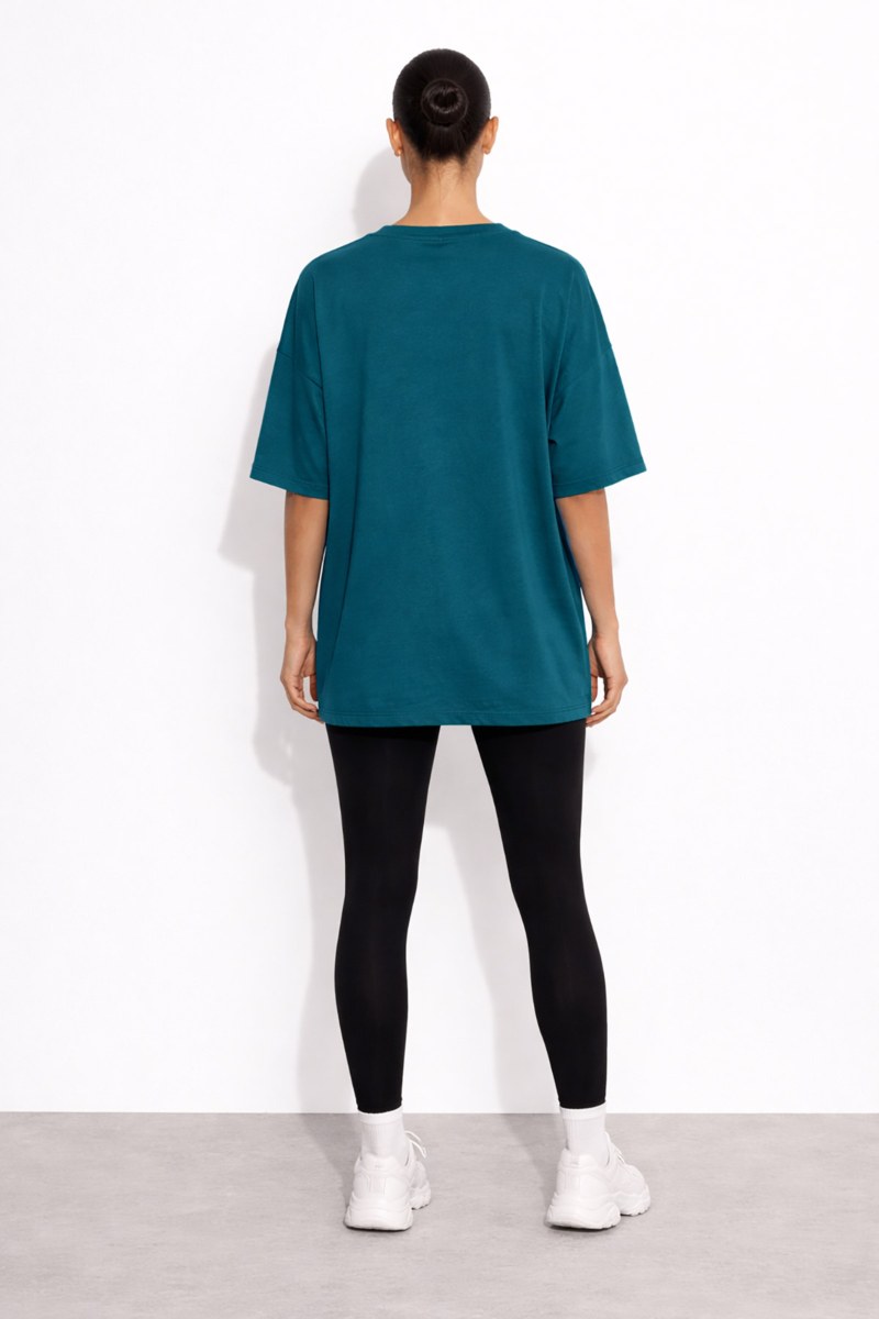 PRINTED OVERSIZED COTTON T-SHIRT-26812075-414