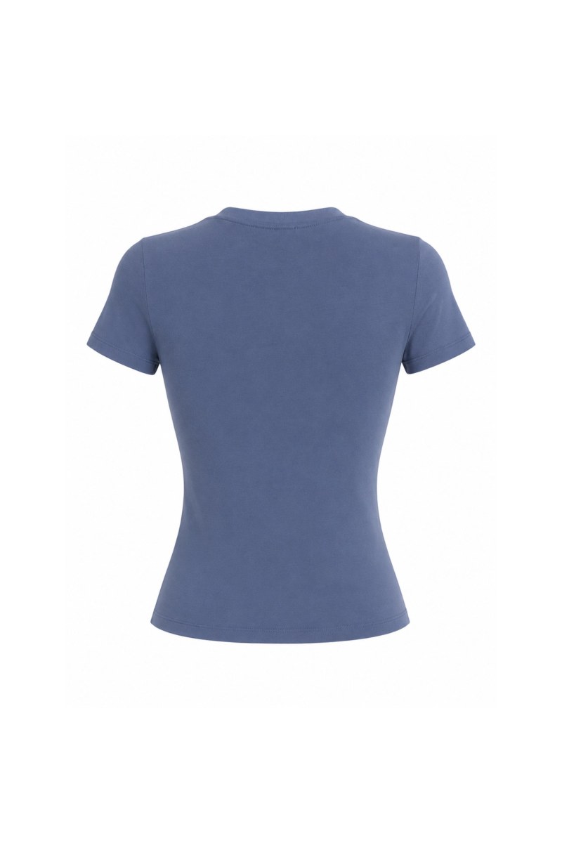 PRINTED COTTON T-SHIRT IN SLIM FIT-26812095-427