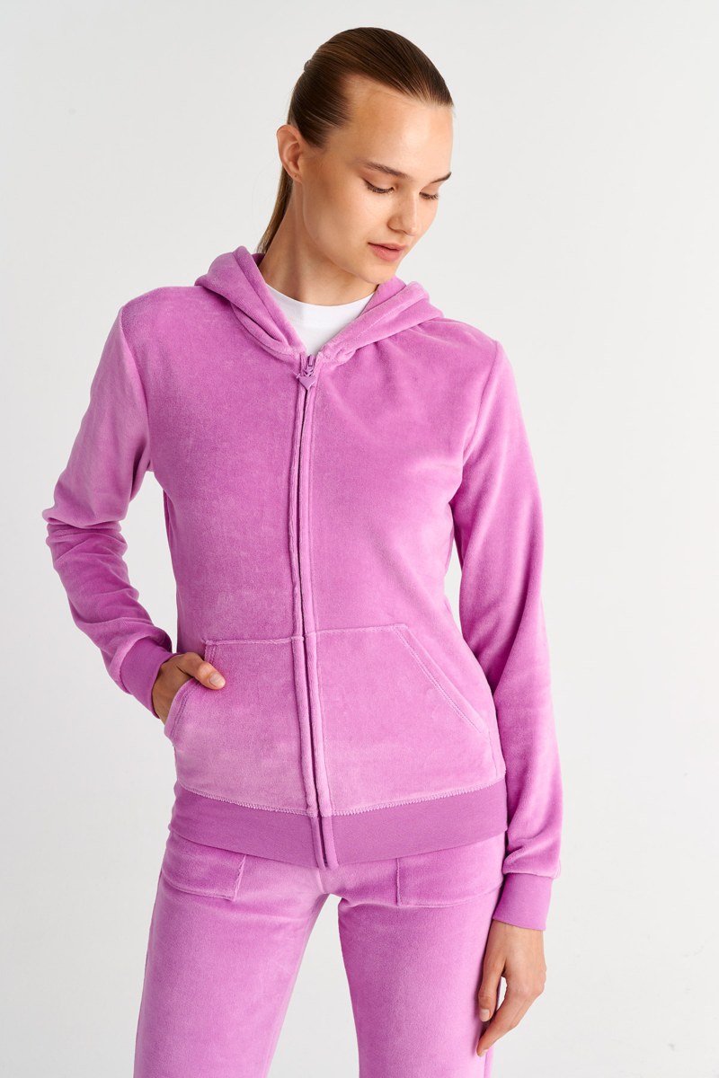 STRASS EMBELLISHED VELOUR JACKET-26813012-700