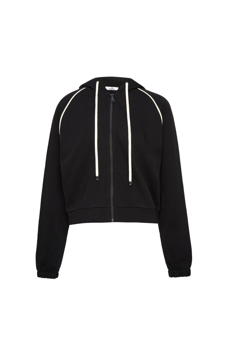 CONTRAST PIPING COTTON JACKET-26813060-110