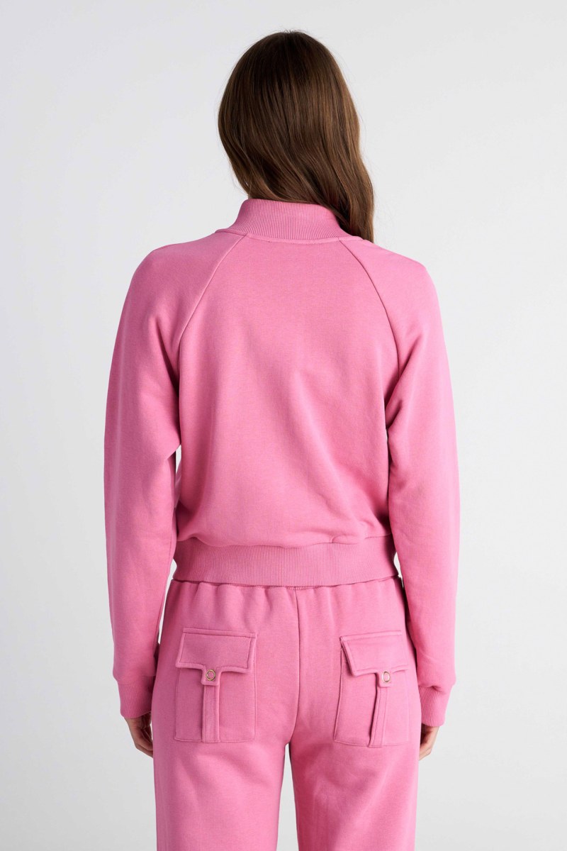 MONOCRHOME COTTON JACKET WITH COLLAR-26813063-720