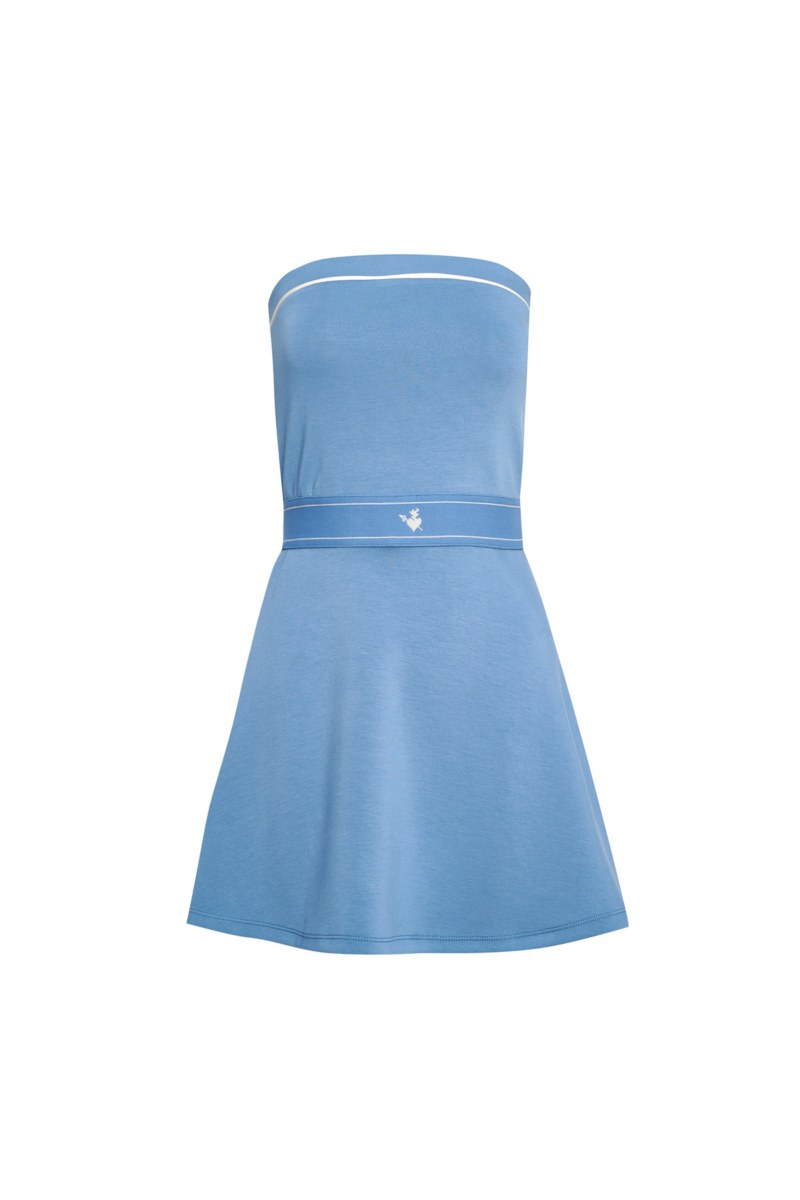 SOFT LIGHT TOUCH STRAPLESS MINI DRESS-26814019-427