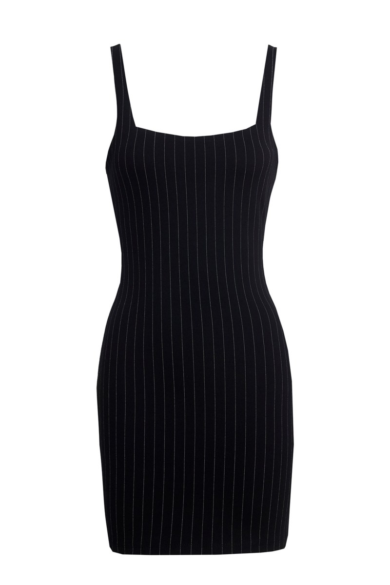 STRIPED MINI DRESS IN SLIM FIT-26814039-110