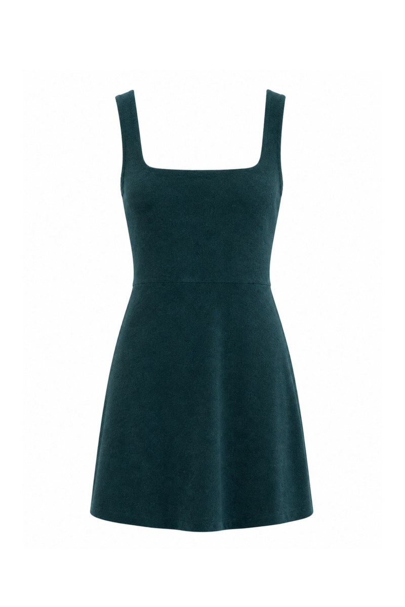 TERRY MINI DRESS WITH OPEN BACK-26814095-414