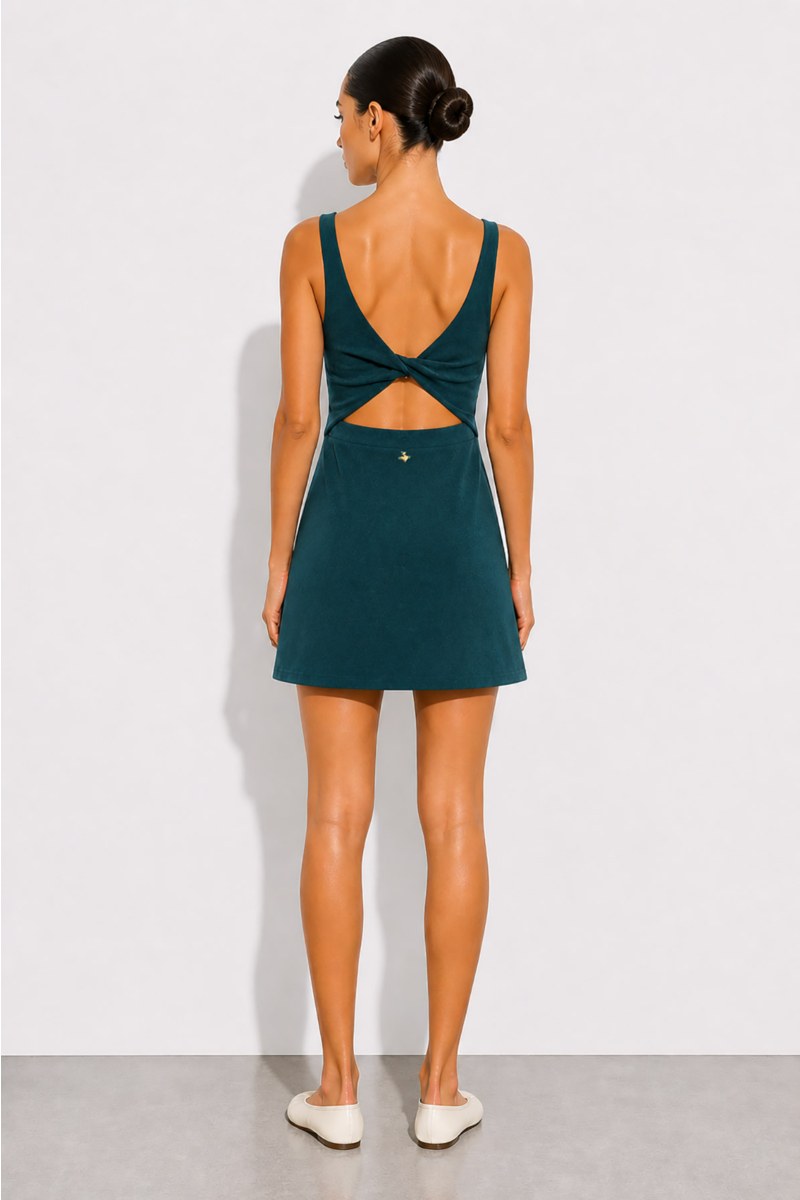 TERRY MINI DRESS WITH OPEN BACK-26814095-414
