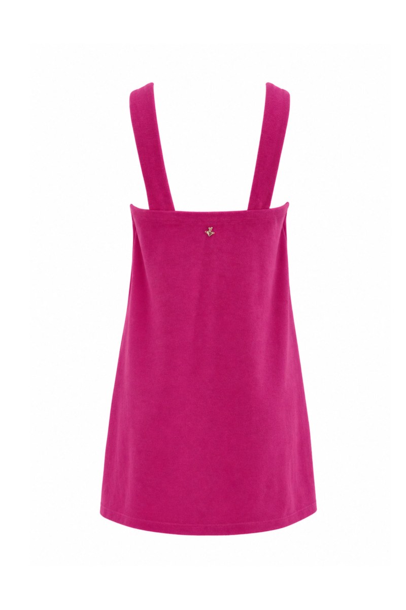 TERRY MINI DRESS WITH STRAPS-26814097-716