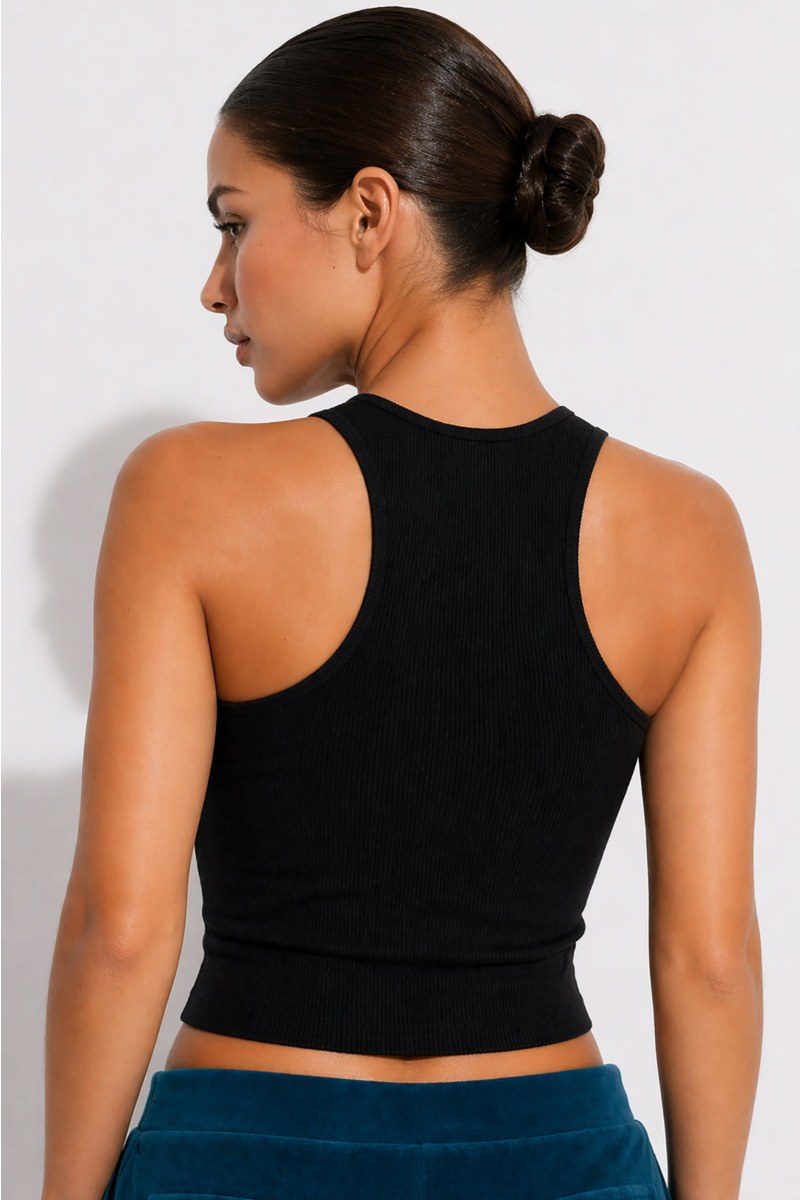 SEAMLESS ΚΟΝΤΟ ΡΙΜΠ ΤΟΠ ΜΕ ΛΑΙΜΟΚΟΨΗ HALTER-26818012-110