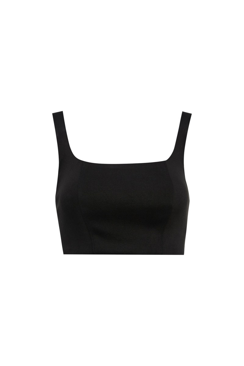 SOFT LIGHT TOUCH CROPPED TOP WITH STRAPS-26818043-110