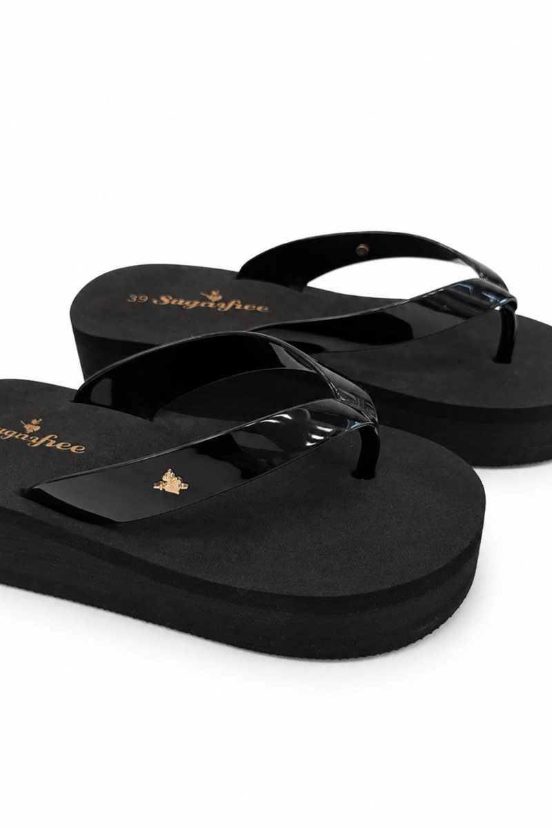 MONOCHROME PLATFORM FLIP FLOPS-26819025-110