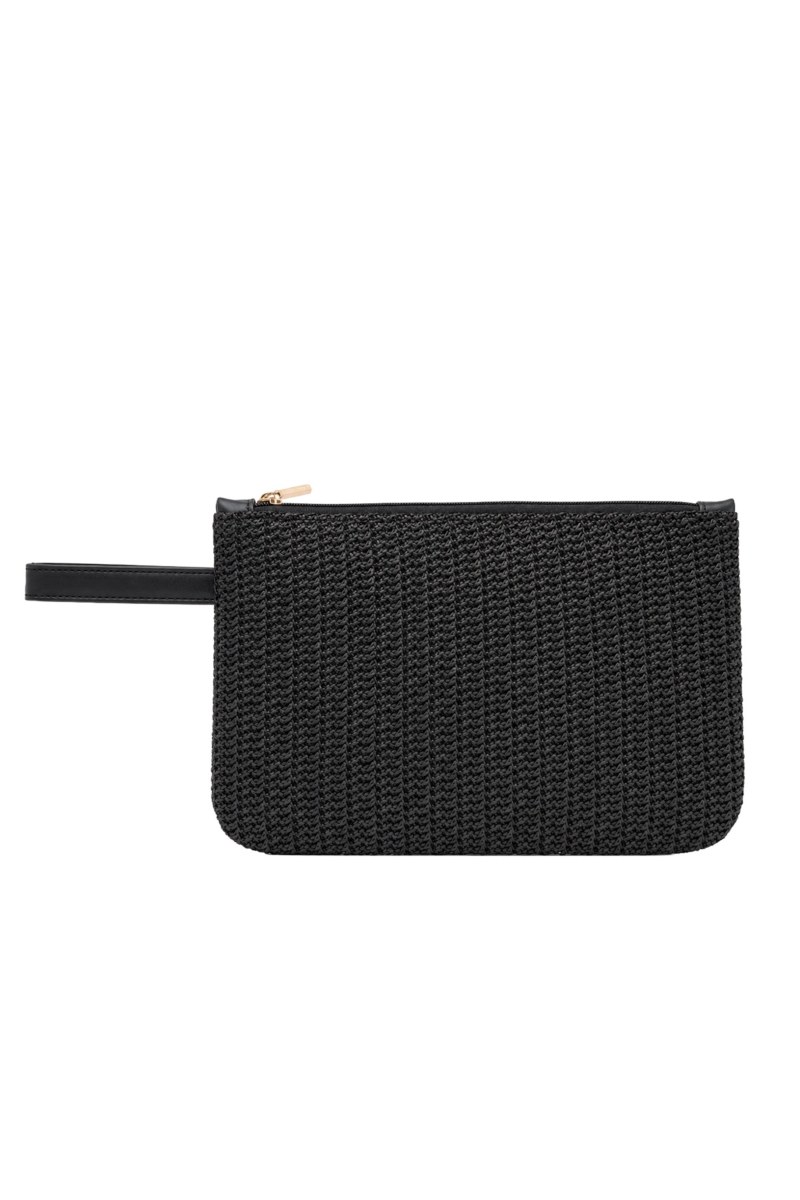 MONOCHROME CROCHET POUCH/COSMETIC CASE-26819061-110