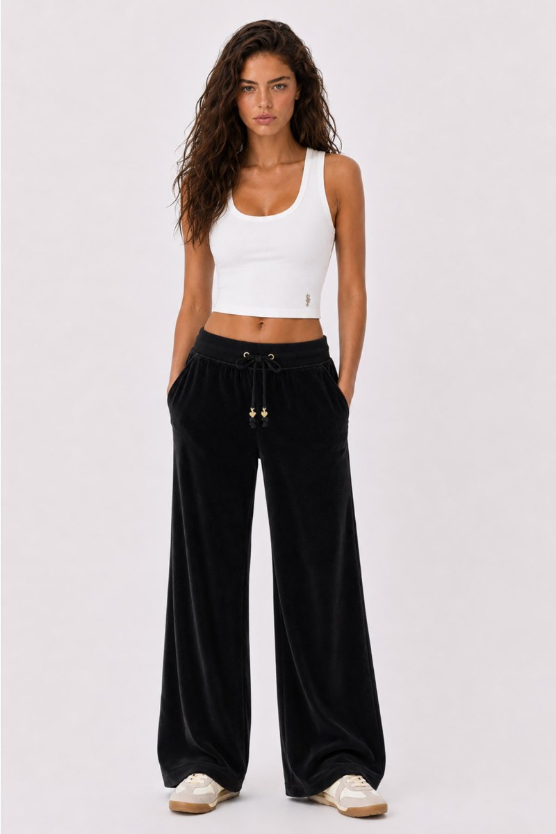 ΨΗΛΟΜΕΣΟ WIDE LEG ΒΕΛΟΥΤΕ ΠΑΝΤΕΛΟΝΙ-26831005-110