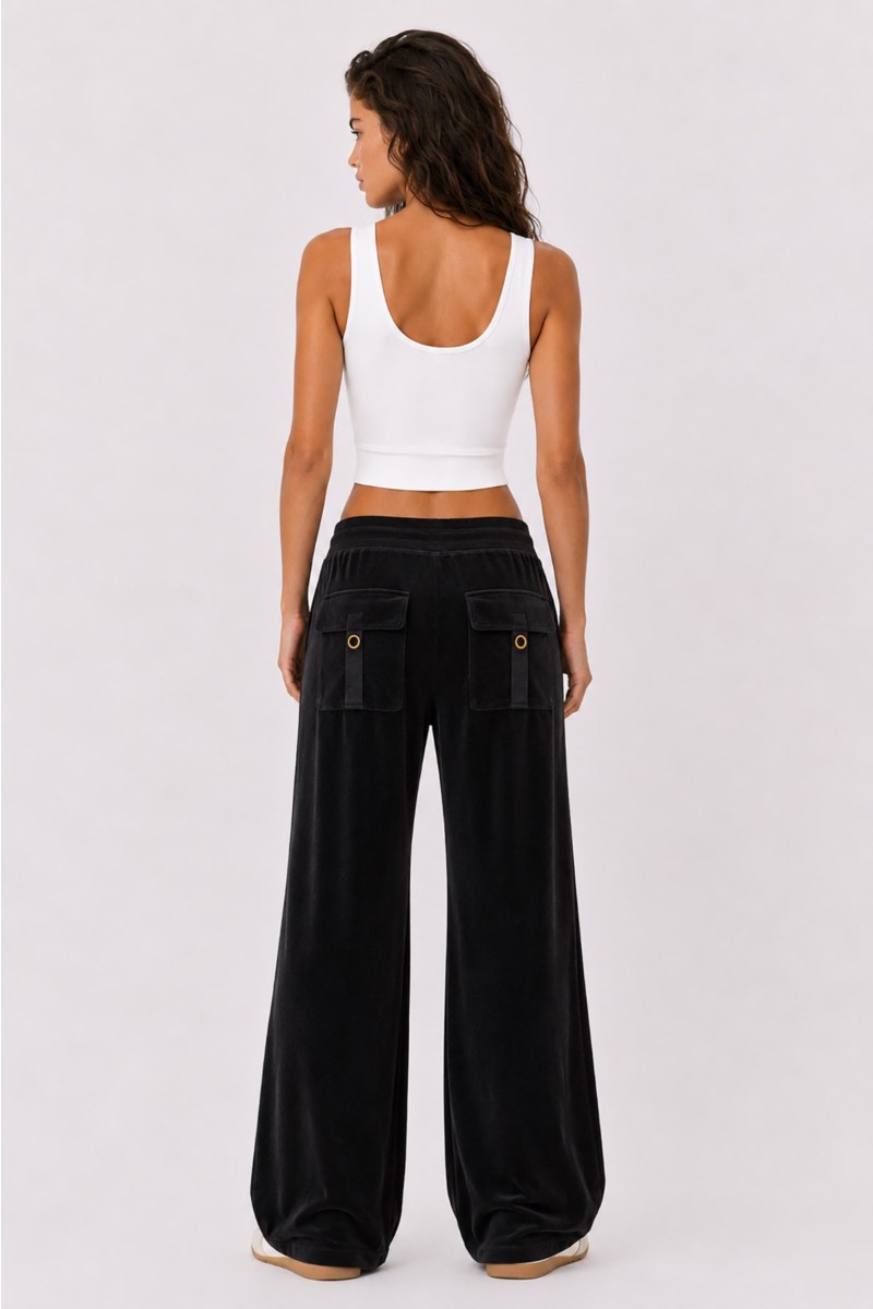 ΨΗΛΟΜΕΣΟ WIDE LEG ΒΕΛΟΥΤΕ ΠΑΝΤΕΛΟΝΙ-26831005-110