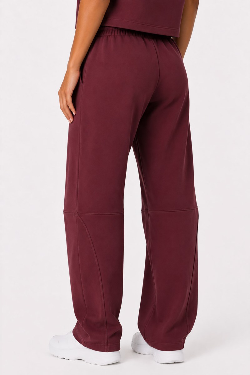 SOFT LIGHT TOUCH HIGH WAISTED BARREL PANTS-26831041-634
