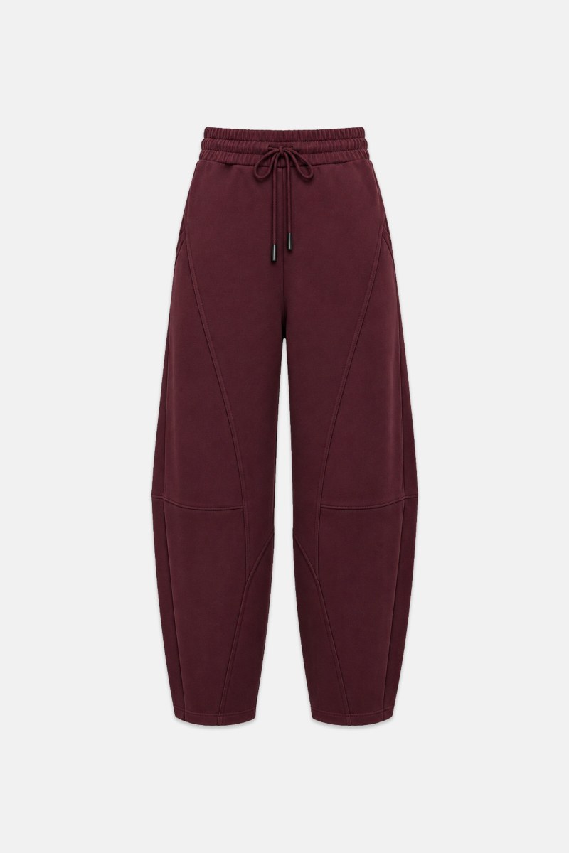 SOFT LIGHT TOUCH HIGH WAISTED BARREL PANTS-26831041-634