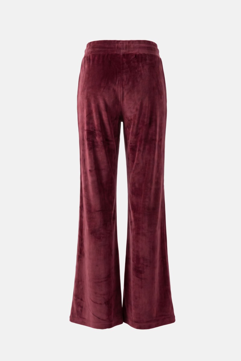 STRASS EMBELLISHED SUPER SOFT VELOUR PANTS-26831092-934