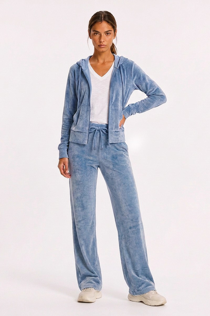 MONOCHROME SUPER SOFT VELOUR PANTS-26831094-421