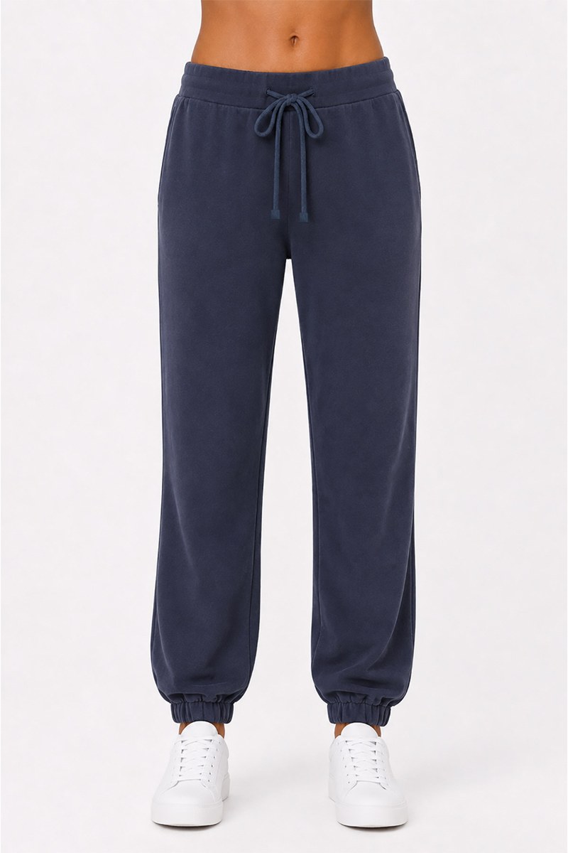SOFT LIGHT TOUCH COTTON CUFFED PANTS-26831115-424
