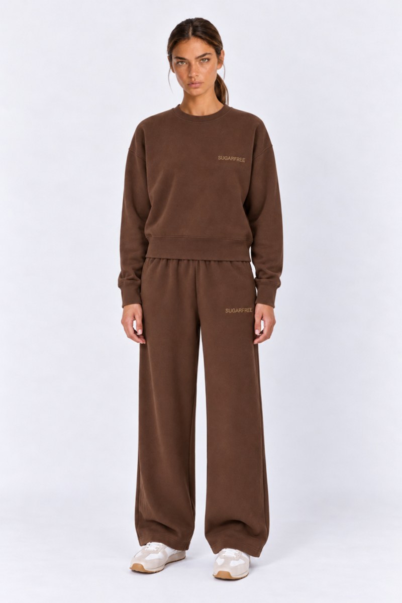 BASIC COTTON OVERSIZED SWEATSHIRT WITH INNER SOFT FLEECE FABRIC-26832029-332