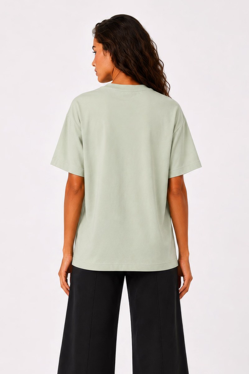 STRASS EMBELLISHED COTTON T-SHIRT-26832046-914