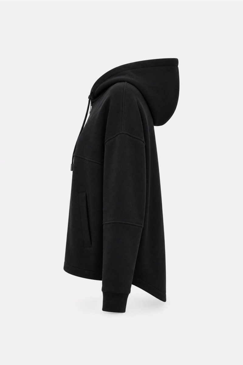 SOFT LIGHT TOUCH MONOCHROME HOODED JACKET-26833040-110