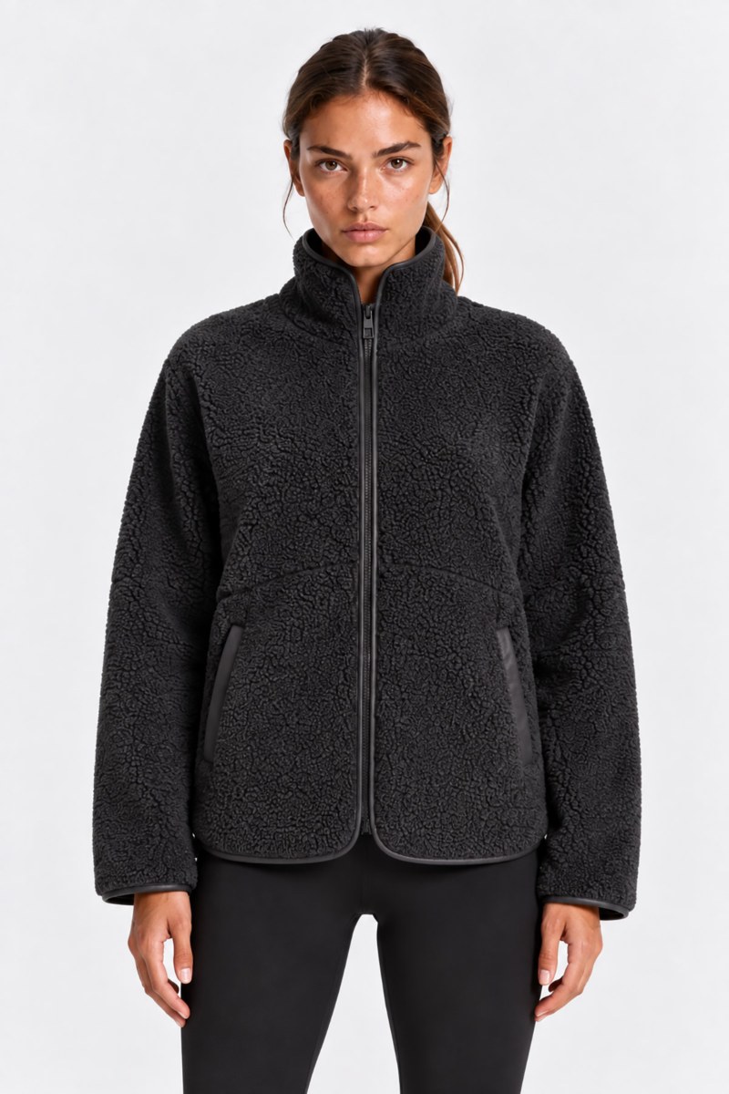 ΖΑΚΕΤΑ OVERSIZED ΑΠΟ ΣΥΝΘΕΤΙΚΟ ΜΑΛΛΙ ΠΡΟΒΑΤΟΥ-26833057-110