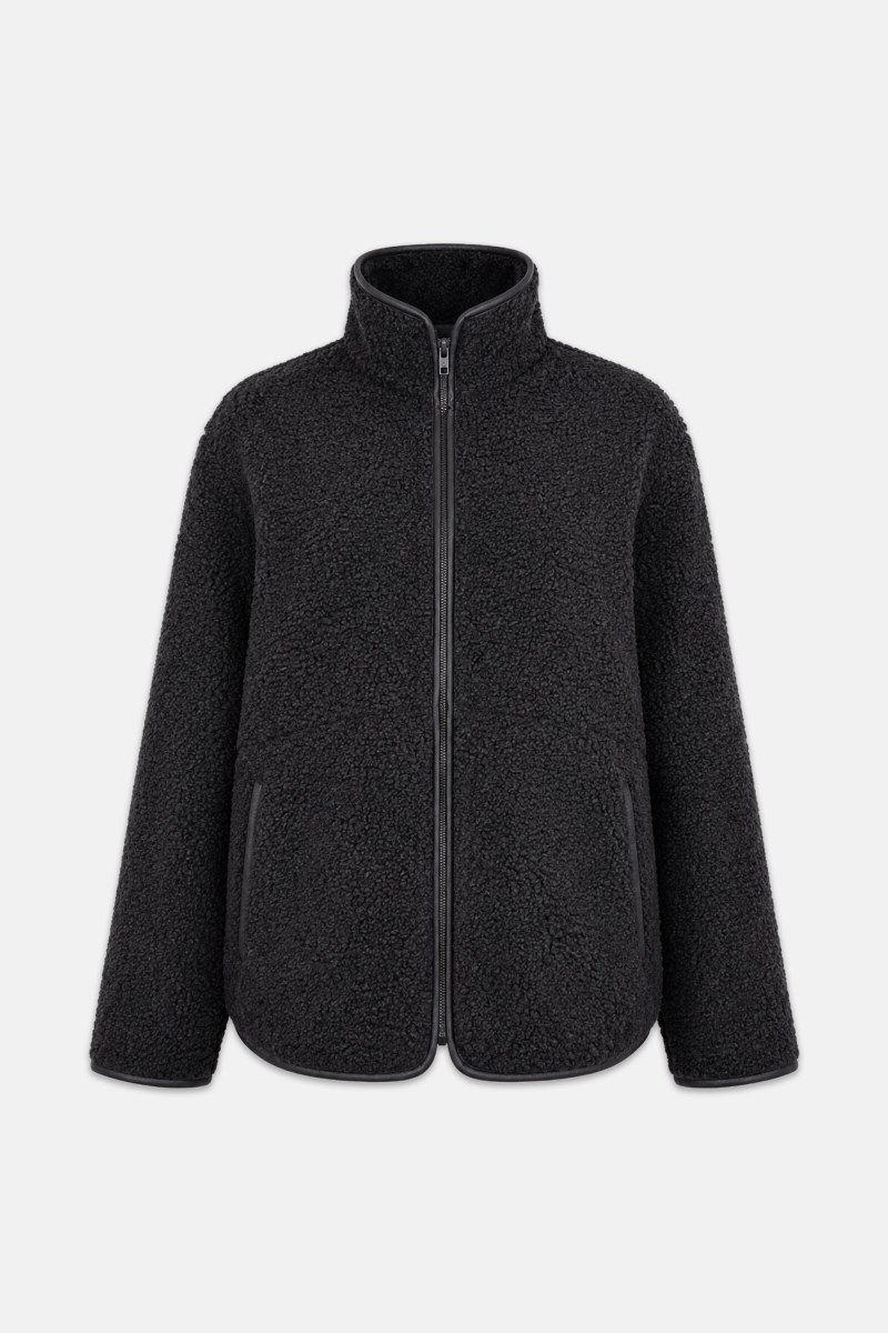 ΖΑΚΕΤΑ OVERSIZED ΑΠΟ ΣΥΝΘΕΤΙΚΟ ΜΑΛΛΙ ΠΡΟΒΑΤΟΥ-26833057-110