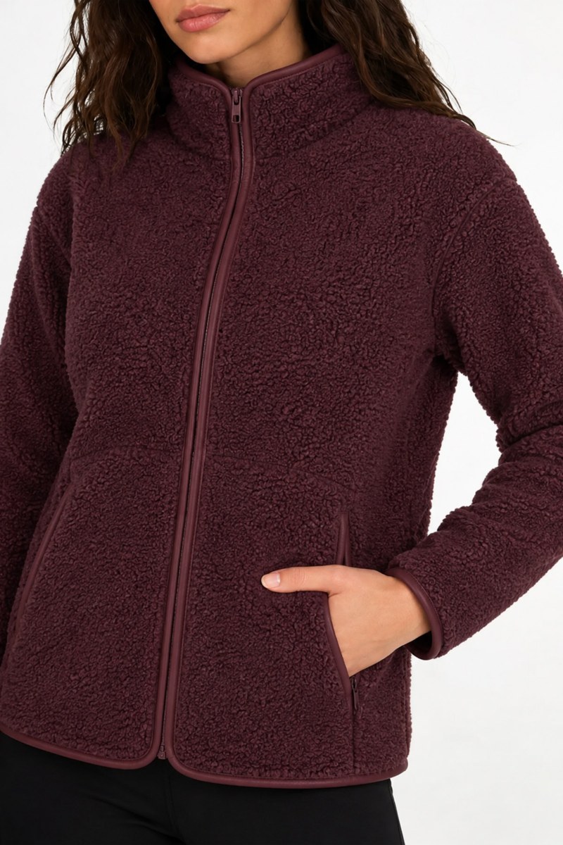 ΖΑΚΕΤΑ OVERSIZED ΑΠΟ ΣΥΝΘΕΤΙΚΟ ΜΑΛΛΙ ΠΡΟΒΑΤΟΥ-26833057-869