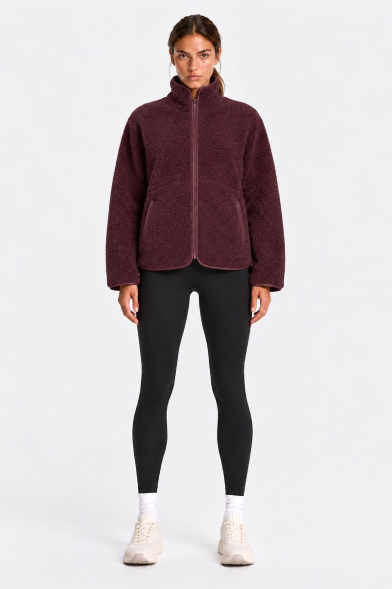 ΖΑΚΕΤΑ OVERSIZED ΑΠΟ ΣΥΝΘΕΤΙΚΟ ΜΑΛΛΙ ΠΡΟΒΑΤΟΥ-26833057-869