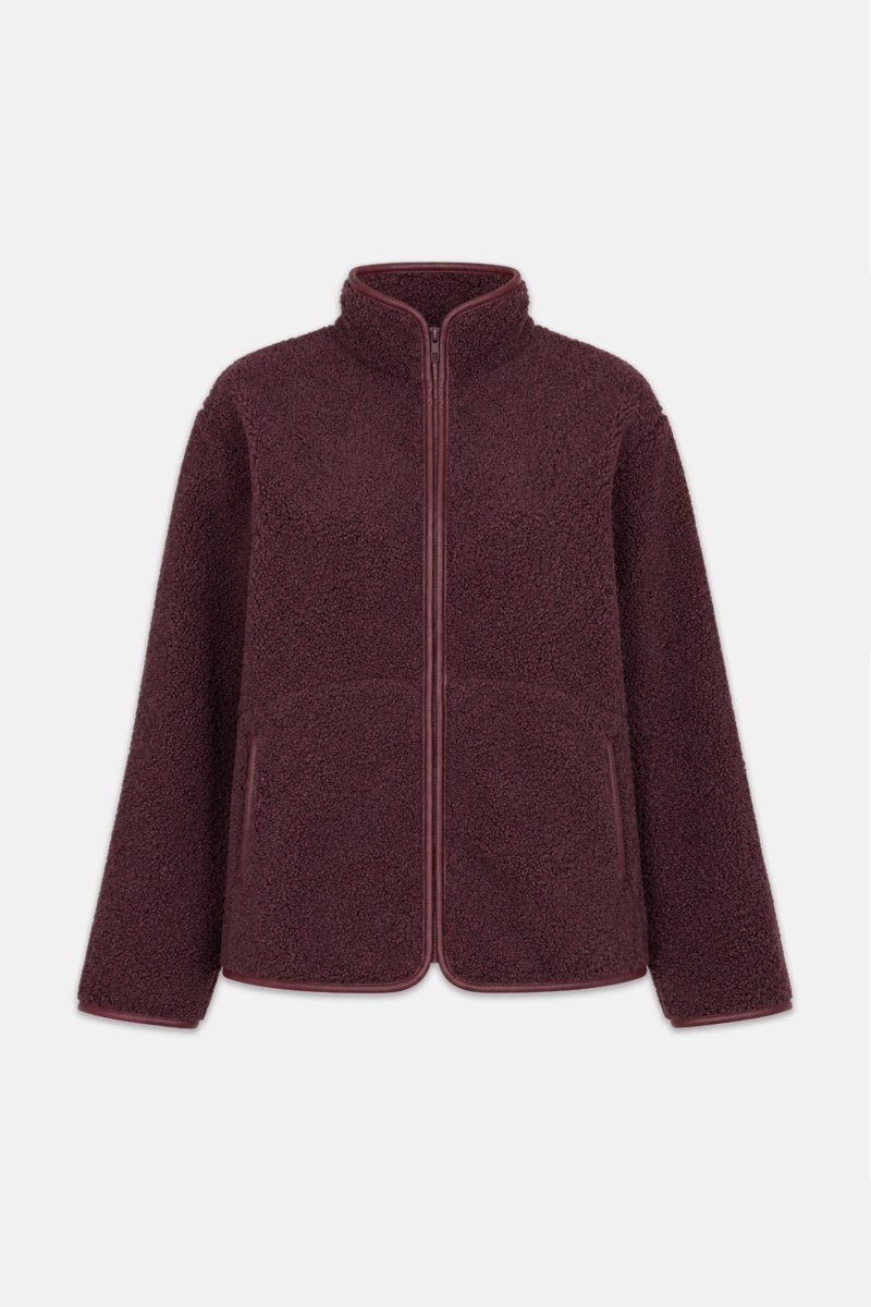 ΖΑΚΕΤΑ OVERSIZED ΑΠΟ ΣΥΝΘΕΤΙΚΟ ΜΑΛΛΙ ΠΡΟΒΑΤΟΥ-26833057-869