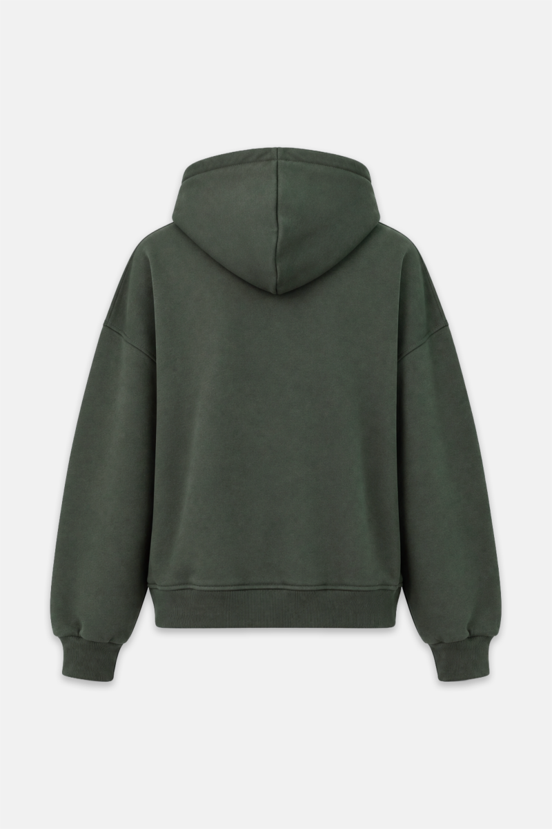 MONOCHROME COTTON HOODED JACKET-26833071-523