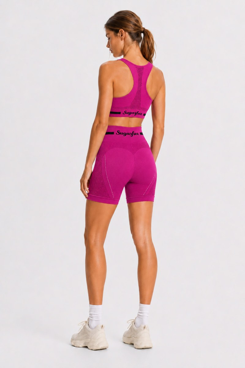 SEAMLESS HIGH WAISTED BIKER LEGGINGS WITH POINTELLE DETAIL-26840036-718