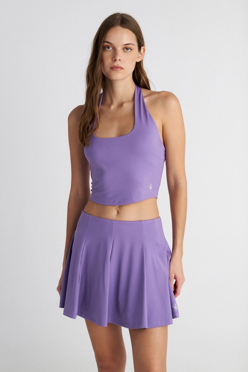 HIGH WAISTED ΜΙΝΙ SKORT-26844021-805