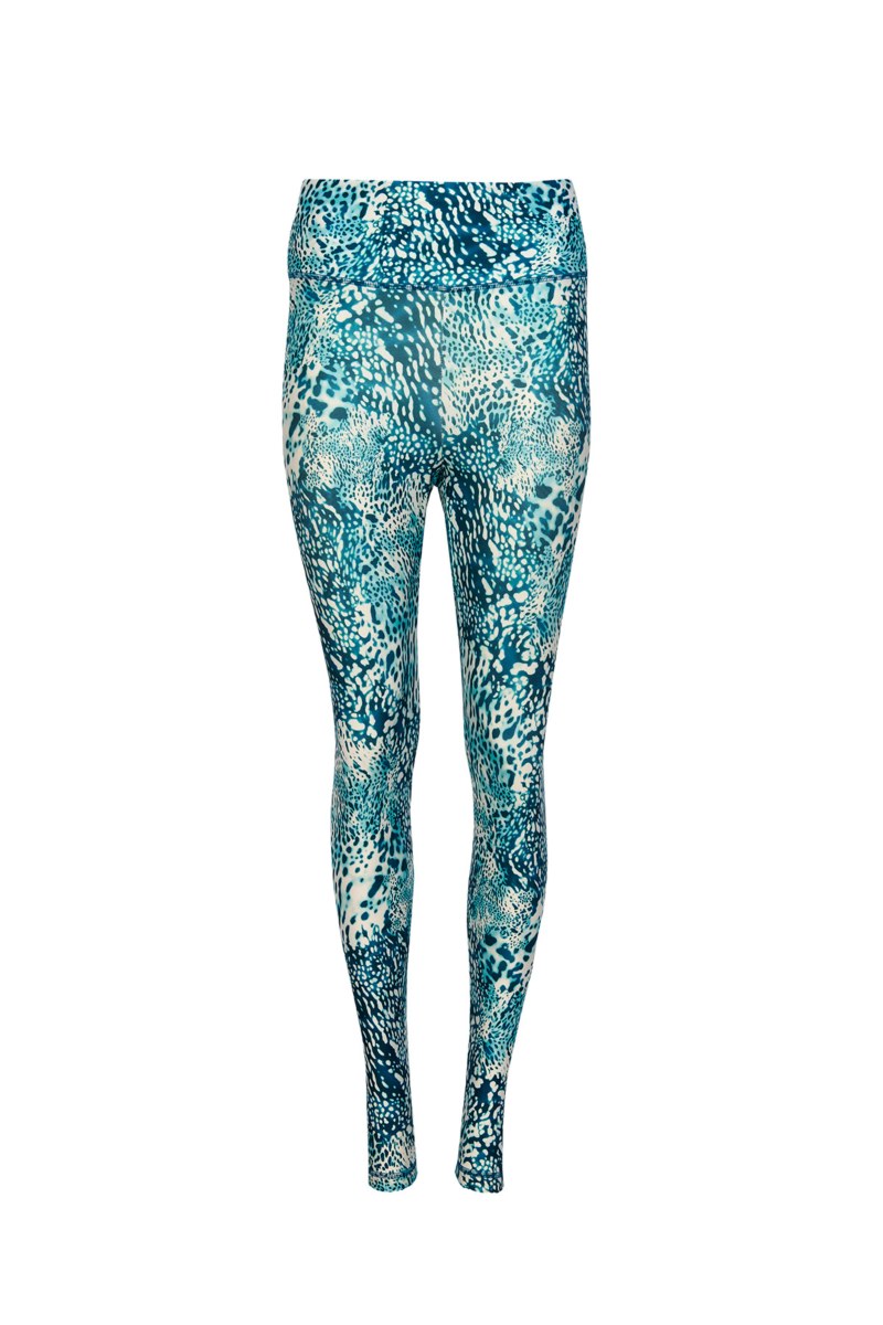 PRINTED HIGH-WAISTED SPORTS LEGGINGS-26845032-414