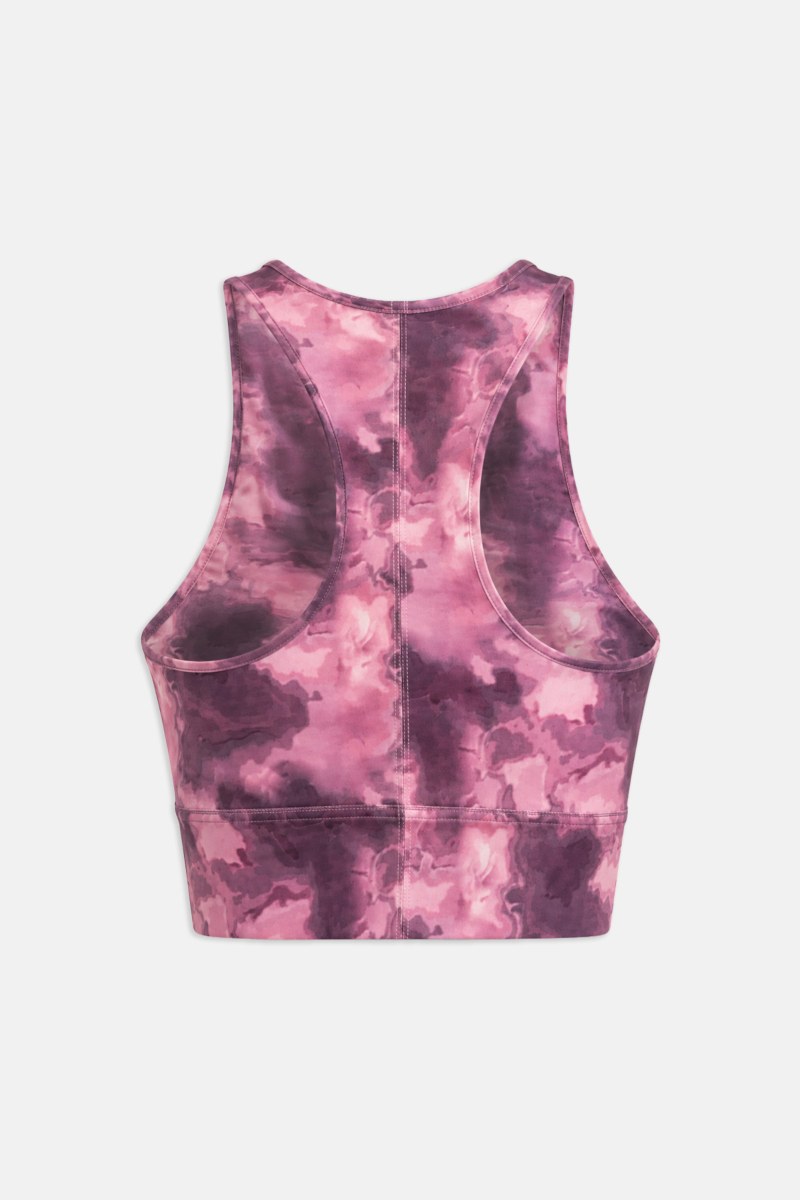 TIE-DYE SLEEVELESS CROP TOP / SPORTS BRA-26848038-999