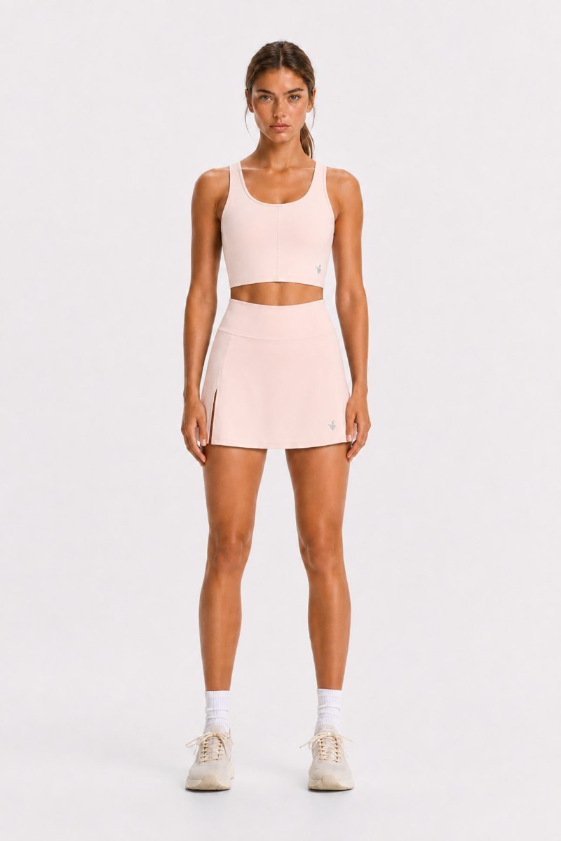 SLEEVELESS RACERBACK CROP TOP / SPORTS BRA-26848039-728