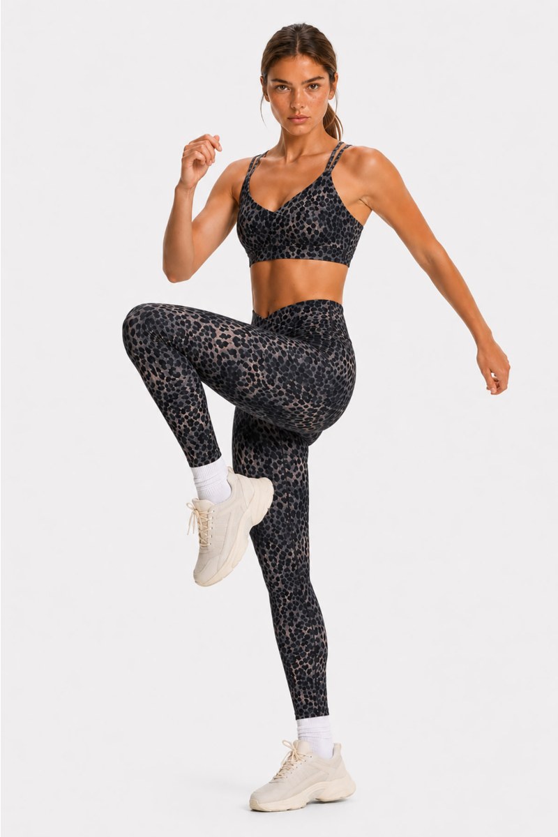 LEOPARD PRINTED SPORTS LEGGINGS-26865079-214