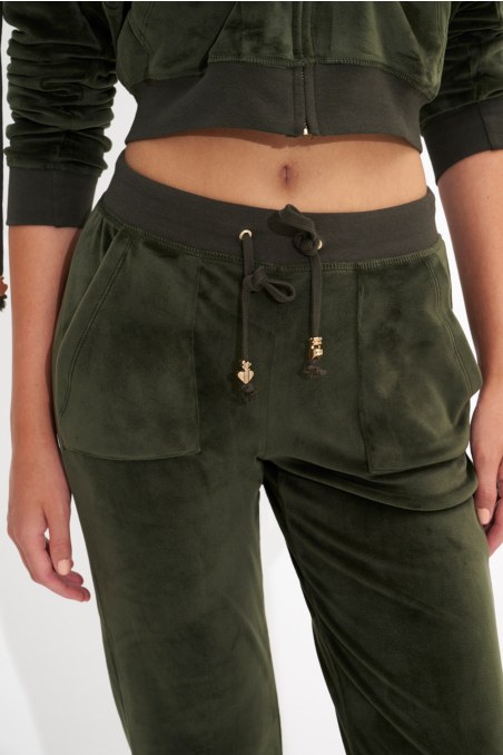 BASIC VELOUR PANTS-19831000-522