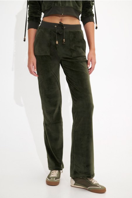 BASIC VELOUR PANTS-19831000-522