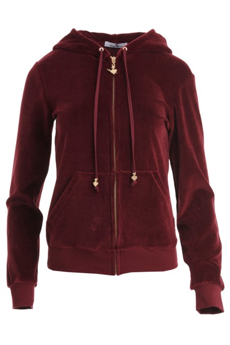BASIC VELOUR HOODED JACKET-19833000BG-635
