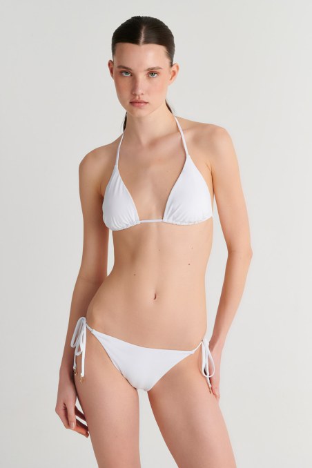 RECYCLED TRIANGLE SWIMWEAR BIKINI TOP-20801002-100