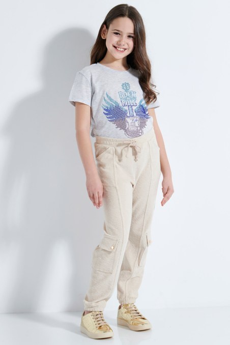 TERRY PANTS WITH POCKETS FOR GIRLS-21611131-301