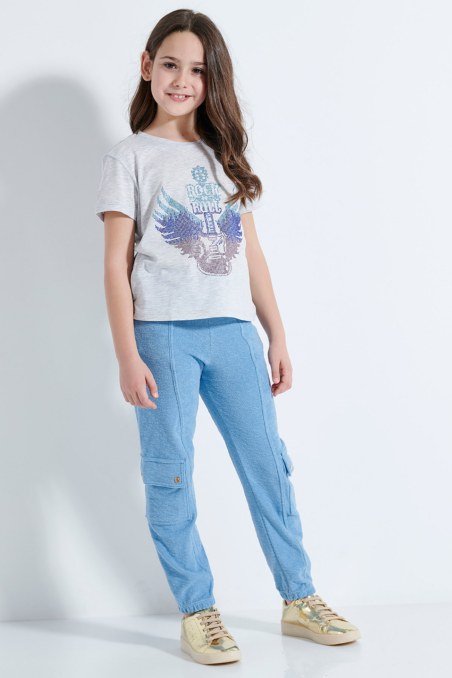 TERRY PANTS WITH POCKETS FOR GIRLS-21611131-423