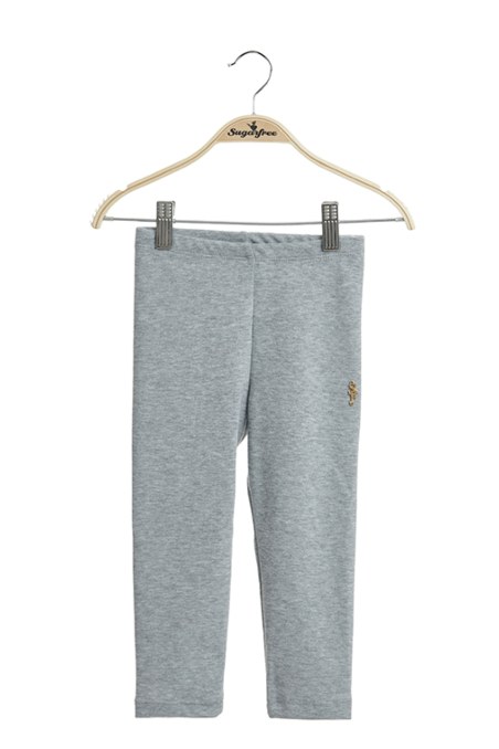 GIRLS MONOCHROME COTTON LEGGINGS-21665023-211