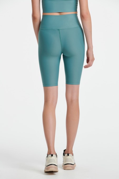 SATIN TOUCH HIGH WAISTED BIKER SHORTS-22840007-518