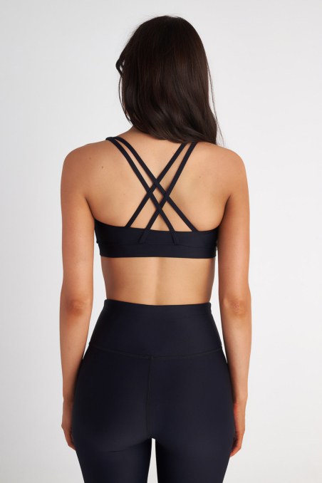 SATIN TOUCH SPORTS BRA WITH MULTIPLE STRAPS-22868007-110
