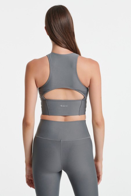 SATIN TOUCH CROP TOP / SPORTS BRA-22868013-201