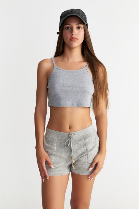 TEENS MONOCHROME TERRY SHORTS-23610009-210