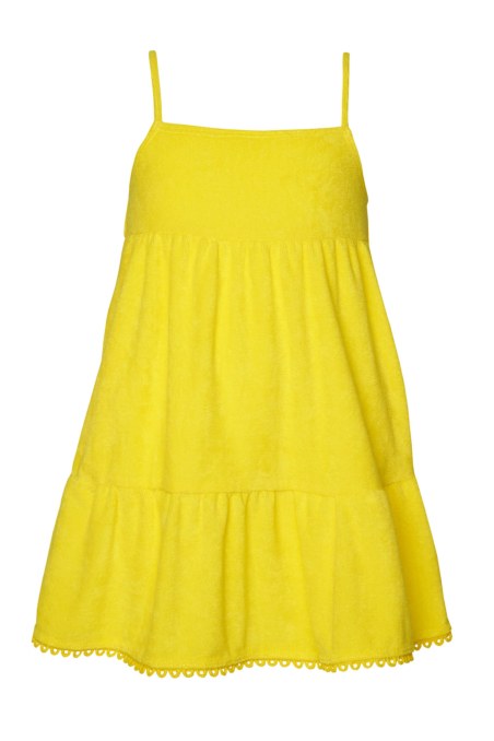 GIRLS TERRY FRILL DRESS-23614147-604